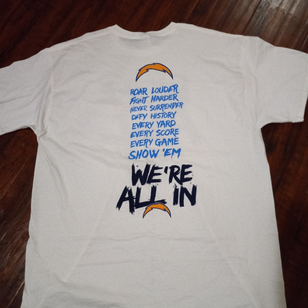 Chargers t-shirt